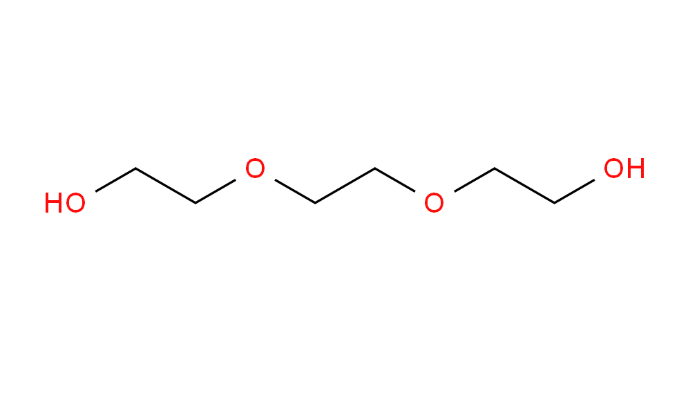 三甘醇結構式圖